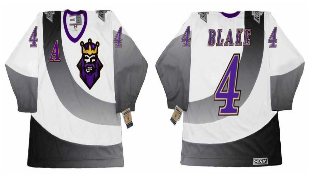 2019 Men Los Angeles Kings #4 Blake White CCM NHL jerseys